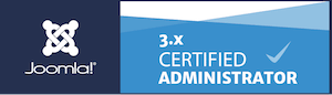 3x certified administrator badge
